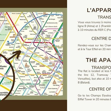 Champs Elysees!Montaigne, New Luxurious 6Pers Flat Paris Eksteriør bilde
